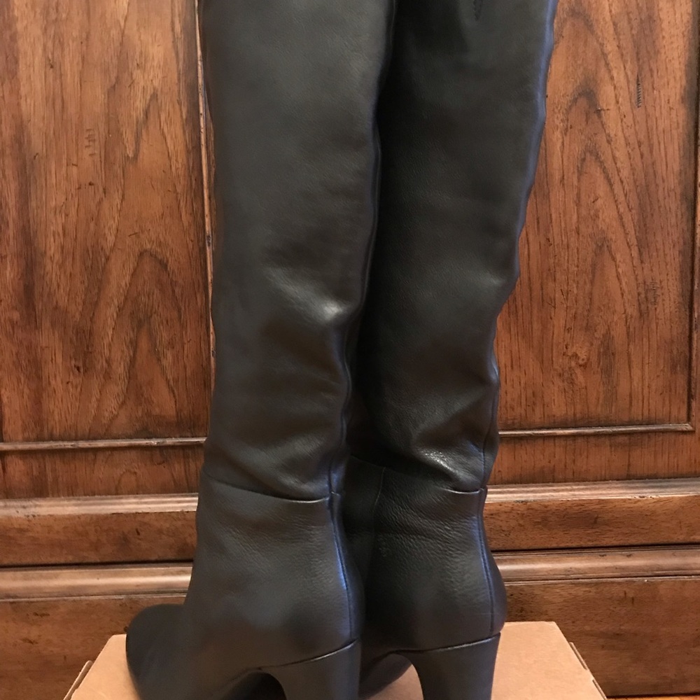 Aerosols comfortable and classic tall leather boots - Picture 2 of 16